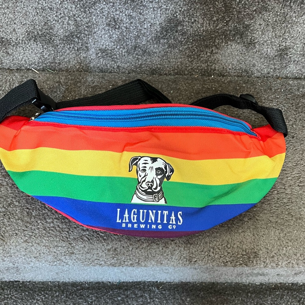 Lagunitas Brewing Co Rainbow Fanny Pack